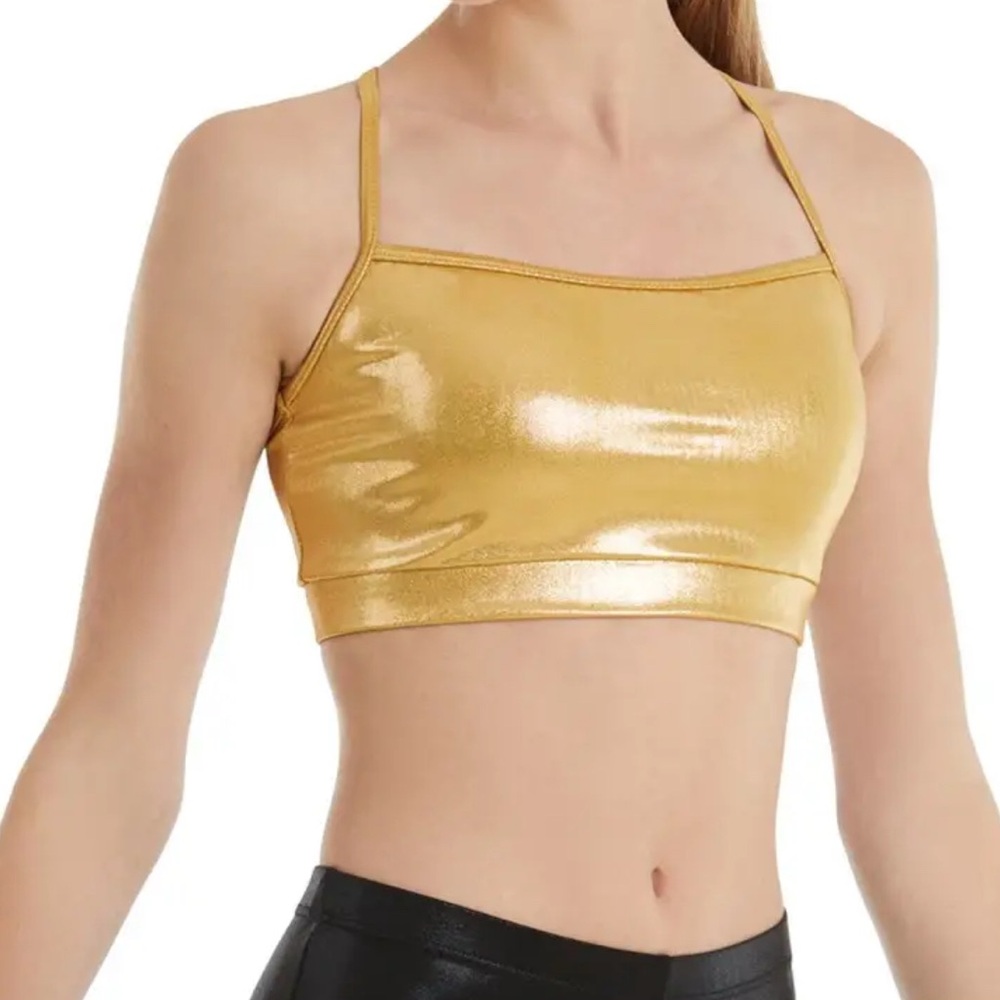Balera Gold Dance Bra Top